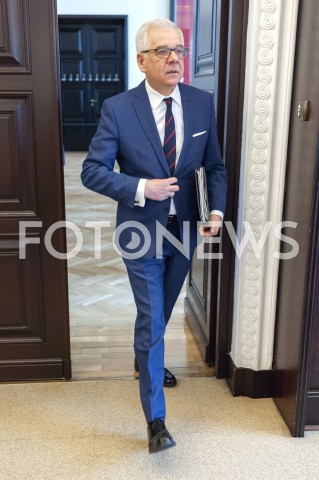  12.02.2019 WARSZAWA<br />POSIEDZENIE RADY MINISTROW<br />POSIEDZENIE RZADU<br />N/Z JACEK CZAPUTOWICZ<br /> 