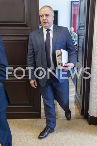  12.02.2019 WARSZAWA<br />POSIEDZENIE RADY MINISTROW<br />POSIEDZENIE RZADU<br />N/Z JACEK SASIN<br /> 