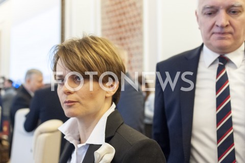  12.02.2019 WARSZAWA<br />POSIEDZENIE RADY MINISTROW<br />POSIEDZENIE RZADU<br />N/Z JAROSLAW GOWIN JADWIGA EMILEWICZ<br /> 