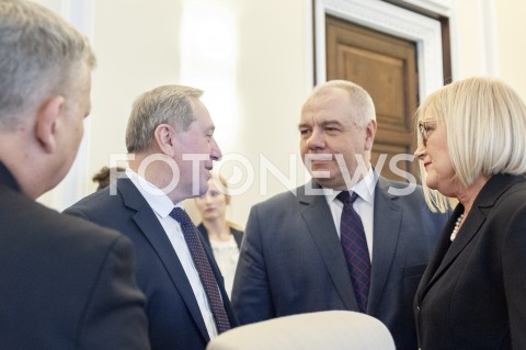  12.02.2019 WARSZAWA<br />POSIEDZENIE RADY MINISTROW<br />POSIEDZENIE RZADU<br />N/Z JACEK SASIN JOANNA KOPCINSKA HENRYK KOWALCZYK<br /> 