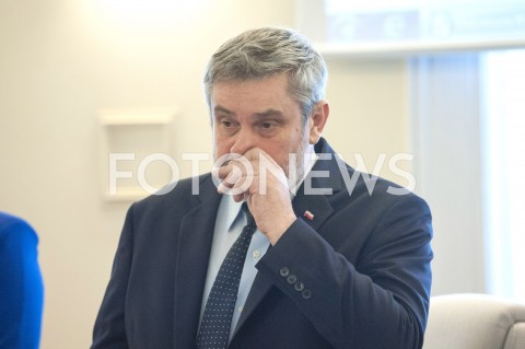  12.02.2019 WARSZAWA<br />POSIEDZENIE RADY MINISTROW<br />POSIEDZENIE RZADU<br />N/Z JAN KRZYSZTOF ARDANOWSKI<br /> 