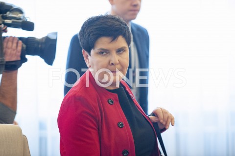  12.02.2019 WARSZAWA<br />POSIEDZENIE RADY MINISTROW<br />POSIEDZENIE RZADU<br />N/Z BEATA SZYDLO<br /> 