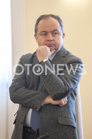  12.02.2019 WARSZAWA<br />POSIEDZENIE RADY MINISTROW<br />POSIEDZENIE RZADU<br />N/Z KONRAD SZYMANSKI<br /> 