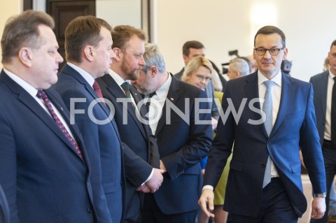 Posiedzenie Rady Ministrów w Warszawie