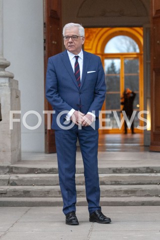  12.02.2019 WARSZAWA<br />SPOTKANIE MINISTRA SPRAW ZAGRANICZNYCH POLSKI Z SEKRETARZEM STANU USA<br />N/Z JACEK CZAPUTOWICZ<br /> 