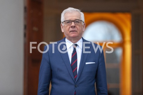  12.02.2019 WARSZAWA<br />SPOTKANIE MINISTRA SPRAW ZAGRANICZNYCH POLSKI Z SEKRETARZEM STANU USA<br />N/Z JACEK CZAPUTOWICZ<br /> 
