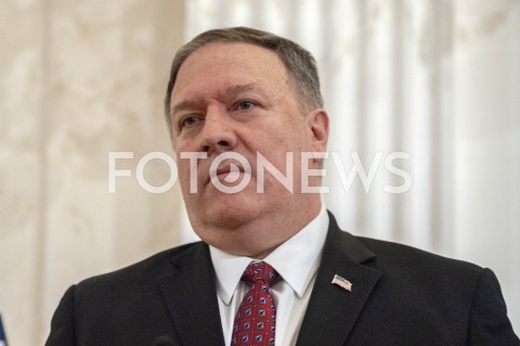  12.02.2019 WARSZAWA<br />SPOTKANIE MINISTRA SPRAW ZAGRANICZNYCH POLSKI Z SEKRETARZEM STANU USA<br />N/Z MIKE POMPEO<br /> 