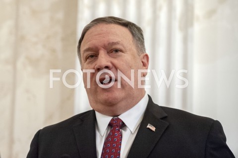  12.02.2019 WARSZAWA<br />SPOTKANIE MINISTRA SPRAW ZAGRANICZNYCH POLSKI Z SEKRETARZEM STANU USA<br />N/Z MIKE POMPEO<br /> 