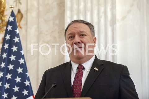  12.02.2019 WARSZAWA<br />SPOTKANIE MINISTRA SPRAW ZAGRANICZNYCH POLSKI Z SEKRETARZEM STANU USA<br />N/Z MIKE POMPEO<br /> 