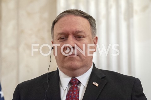  12.02.2019 WARSZAWA<br />SPOTKANIE MINISTRA SPRAW ZAGRANICZNYCH POLSKI Z SEKRETARZEM STANU USA<br />N/Z MIKE POMPEO<br /> 