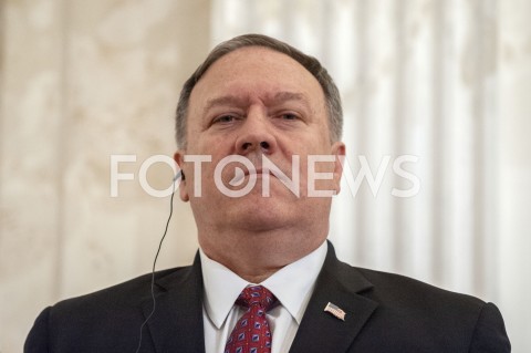  12.02.2019 WARSZAWA<br />SPOTKANIE MINISTRA SPRAW ZAGRANICZNYCH POLSKI Z SEKRETARZEM STANU USA<br />N/Z MIKE POMPEO<br /> 