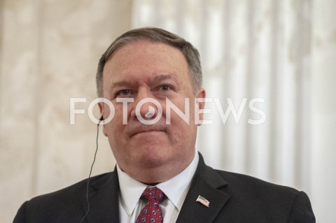  12.02.2019 WARSZAWA<br />SPOTKANIE MINISTRA SPRAW ZAGRANICZNYCH POLSKI Z SEKRETARZEM STANU USA<br />N/Z MIKE POMPEO<br /> 
