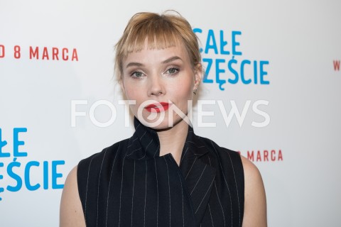  12.02.2019 WARSZAWA<br />
SNIADANIE PRASOWE Z TWORCAMI FILMU CALE SZCZESCIE<br />
N/Z ROMA GASIOROWSKA<br />
 