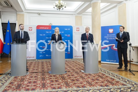  14.02.2019 WARSZAWA<br />
KONFERENCJA TWOJ E-PIT W MINISTERSTWIE FINANSOW<br />
N/Z TERESA CZERWINSKA PRZEMYSLAW KOCH PAWEL CYBULSKI PAWEL JUREK<br />
 