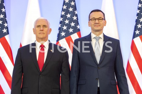 Wizyta wiceprezydenta USA Mike Pence w Warszawie