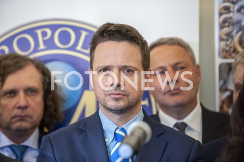  15.02.2019 WARSZAWA<br />
KONFERENCJA PRASOWA DOTYCZACA PLANU OBCHODOW 30. ROCZNICY WYBOROW 4 CZERWCA 1989<br />
N/Z RAFAL TRZASKOWSKI JACEK KARNOWSKI<br />
 