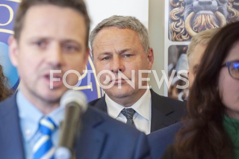  15.02.2019 WARSZAWA<br />
KONFERENCJA PRASOWA DOTYCZACA PLANU OBCHODOW 30. ROCZNICY WYBOROW 4 CZERWCA 1989<br />
N/Z RAFAL BRUSKI PREZYDENT BYDGOSZCZY<br />
 