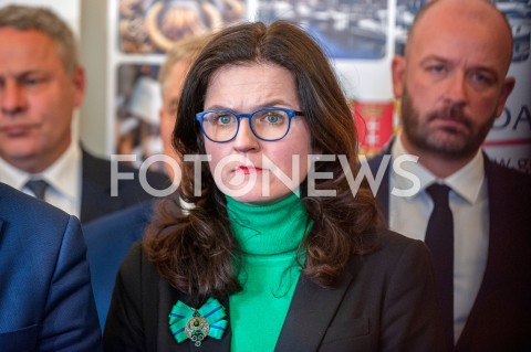  15.02.2019 WARSZAWA<br />
KONFERENCJA PRASOWA DOTYCZACA PLANU OBCHODOW 30. ROCZNICY WYBOROW 4 CZERWCA 1989<br />
N/Z ALEKSANDRA DULKIEWICZ <br />
 