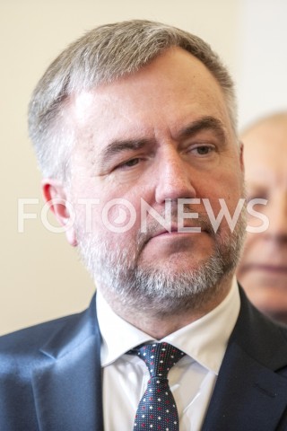  15.02.2019 WARSZAWA<br />
KONFERENCJA PRASOWA DOTYCZACA PLANU OBCHODOW 30. ROCZNICY WYBOROW 4 CZERWCA 1989<br />
N/Z MAREK WOZNIAK MARSZALEK WOJEWODZTWA WIELKOPOLSKIEGO<br />
 