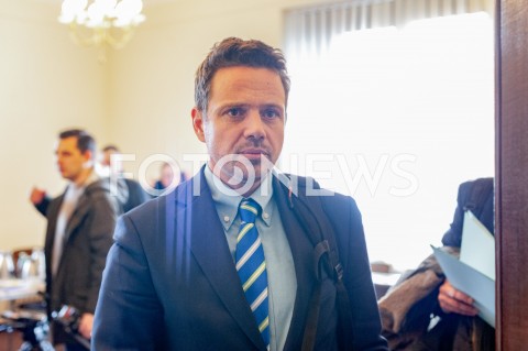  15.02.2019 WARSZAWA<br />
KONFERENCJA PRASOWA DOTYCZACA PLANU OBCHODOW 30. ROCZNICY WYBOROW 4 CZERWCA 1989<br />
N/Z RAFAL TRZASKOWSKI<br />
 