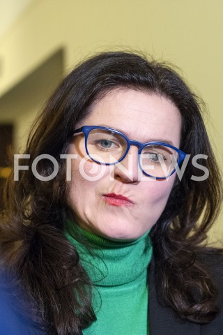  15.02.2019 WARSZAWA<br />
KONFERENCJA PRASOWA DOTYCZACA PLANU OBCHODOW 30. ROCZNICY WYBOROW 4 CZERWCA 1989<br />
N/Z ALEKSANDRA DULKIEWICZ<br />
 