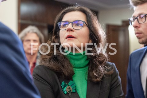  15.02.2019 WARSZAWA<br />
KONFERENCJA PRASOWA DOTYCZACA PLANU OBCHODOW 30. ROCZNICY WYBOROW 4 CZERWCA 1989<br />
N/Z ALEKSANDRA DULKIEWICZ<br />
 