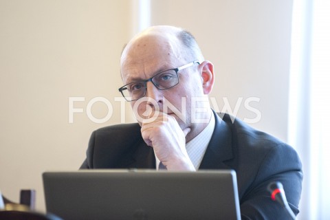  18.02.2019 WARSZAWA SEJM<br />POSIEDZENIE PARLAMENTARNEGO ZESPOLU DO SPRAW REFORMY WYMIARU SPRAWIEDLIWOSCI<br />N/Z JACEK BILEWICZ STOWARZYSZENIE PROKURATOROW LEX SUPER OMNIA<br /> 