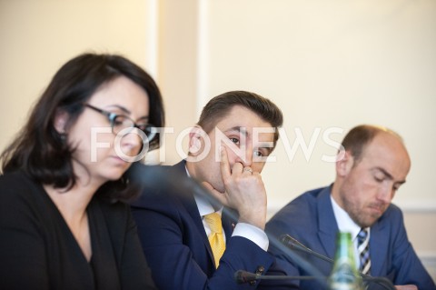  18.02.2019 WARSZAWA SEJM<br />POSIEDZENIE PARLAMENTARNEGO ZESPOLU DO SPRAW REFORMY WYMIARU SPRAWIEDLIWOSCI<br />N/Z KAMILA GASIUK PIHOWICZ ARKADIUSZ MYRCHA BORYS BUDKA<br /> 