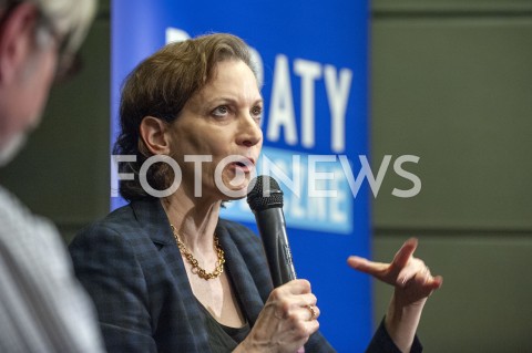  18.02.2019 WARSZAWA<br />
SPOTKANIE Z ANNE APPLEBAUM <br />
POLARYZACJA SPOLECZNA NA PODSTAWIE WYBOROW<br />
N/Z ANNE APPLEBAUM<br />
 