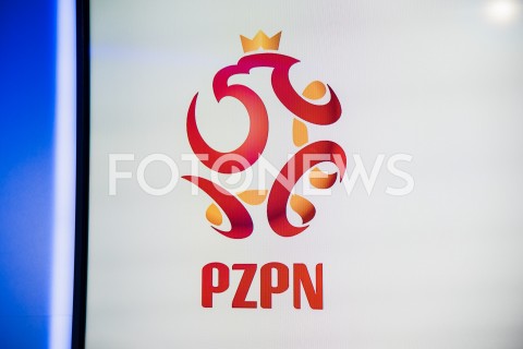  18.02.2019 WARSZAWA<br />
KONFERENCJA PREZESA TELEWIZJI POLSKIEJ I PREZESA PZPN<br />
N/Z NAPIS PZPN<br />
 