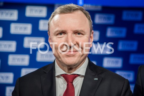  18.02.2019 WARSZAWA<br />
KONFERENCJA PREZESA TELEWIZJI POLSKIEJ I PREZESA PZPN<br />
N/Z JACEK KURSKI<br />
 
