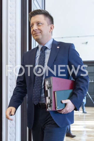  19.02.2019 WARSZAWA<br />POSIEDZENIE RADY MINISTROW<br />POSIEDZENIE RZADU<br />N/Z MICHAL DWORCZYK<br /> 