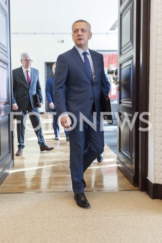  19.02.2019 WARSZAWA<br />POSIEDZENIE RADY MINISTROW<br />POSIEDZENIE RZADU<br />N/Z MAREK ZAGORSKI<br /> 