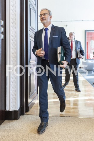  19.02.2019 WARSZAWA<br />POSIEDZENIE RADY MINISTROW<br />POSIEDZENIE RZADU<br />N/Z JERZY KWIECINSKI<br /> 