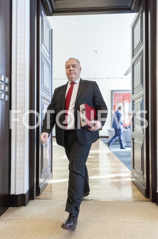  19.02.2019 WARSZAWA<br />POSIEDZENIE RADY MINISTROW<br />POSIEDZENIE RZADU<br />N/Z JACEK SASIN<br /> 
