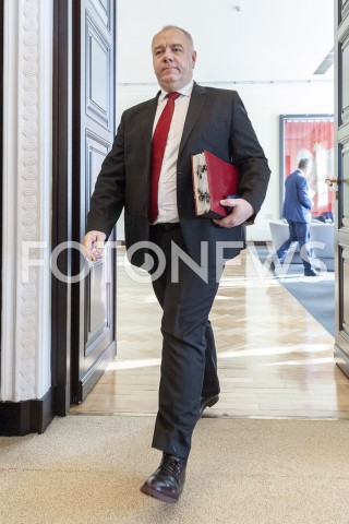  19.02.2019 WARSZAWA<br />POSIEDZENIE RADY MINISTROW<br />POSIEDZENIE RZADU<br />N/Z JACEK SASIN<br /> 