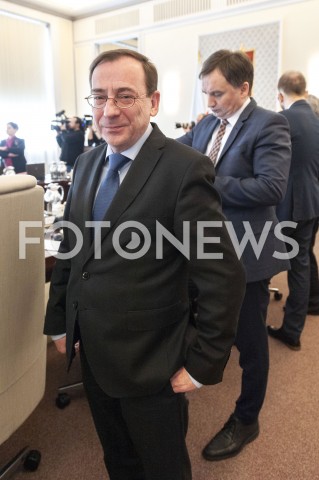  19.02.2019 WARSZAWA<br />POSIEDZENIE RADY MINISTROW<br />POSIEDZENIE RZADU<br />N/Z MARIUSZ KAMINSKI<br /> 