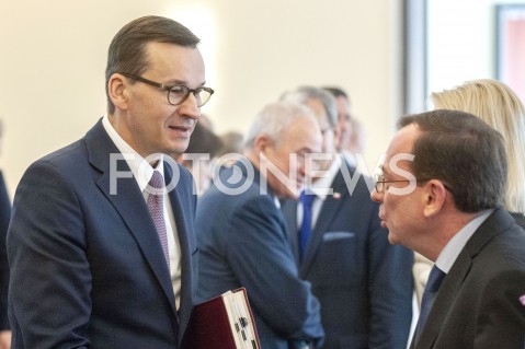  19.02.2019 WARSZAWA<br />POSIEDZENIE RADY MINISTROW<br />POSIEDZENIE RZADU<br />N/Z PREMIER MATEUSZ MORAWIECKI MARIUSZ KAMINSKI <br /> 