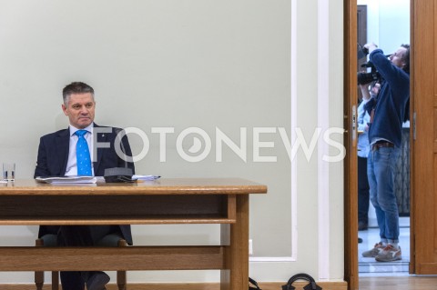  19.02.2019 WARSZAWA SEJM<br />
KOMISJA DS VAT W WARSZAWIE<br />
PRZESLUCHANIE JACKA KAPICY<br />
N/Z JACEK KAPICA<br />
 