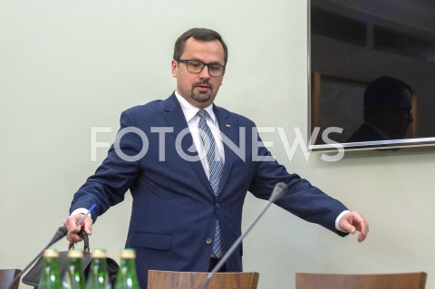  19.02.2019 WARSZAWA SEJM<br />
KOMISJA DS VAT W WARSZAWIE<br />
PRZESLUCHANIE JACKA KAPICY<br />
N/Z MARCIN HORALA<br />
 