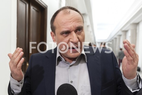 Popołudnie w Sejmie w Warszawie