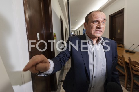  19.02.2019 WARSZAWA SEJM<br />
POPOLUDNIE W SEJMIE<br />
N/Z PAWEL KUKIZ<br />
 