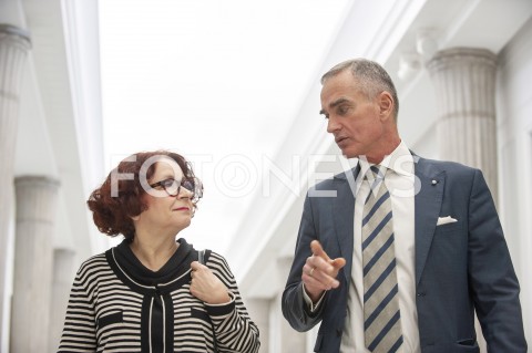  20.02.2019 WARSZAWA SEJM<br />POSIEDZENIE SEJMU<br />N/Z JAN MARIA JACKOWSKI ELZBIETA KRUK<br /> 