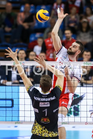  20.02.2019 RZESZOW<br />
SIATKOWKA PLUSLIGA 2018/2019 MEN VOLLEYBALL POLAND POLISH PLUS LIGA LEAGUE SEASON 2018/2019<br />
MECZ ASSECO RESOVIA RZESZOW - TREFL GDANSK <br />
N/Z MARCIN MOZDZONEK <br />
 