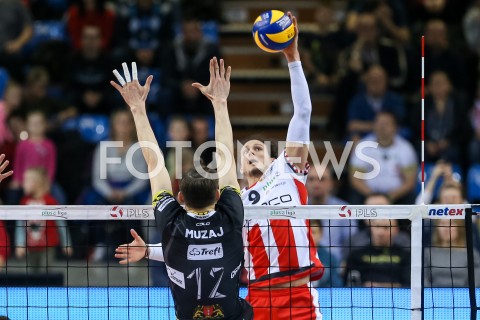  20.02.2019 RZESZOW<br />
SIATKOWKA PLUSLIGA 2018/2019 MEN VOLLEYBALL POLAND POLISH PLUS LIGA LEAGUE SEASON 2018/2019<br />
MECZ ASSECO RESOVIA RZESZOW - TREFL GDANSK <br />
N/Z THIBAULT ROSSARD <br />
 