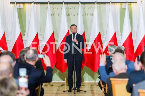  20.02.2019 WARSZAWA<br />
SPOTKANIE INAUGURUJACE POROZUMIENIE ROLNICZE<br />
DEGUSTACJA POTRAW<br />
DEGUSTACJA POTRAW<br />
N/Z PREZYDENT RP ANDRZEJ DUDA<br />
 