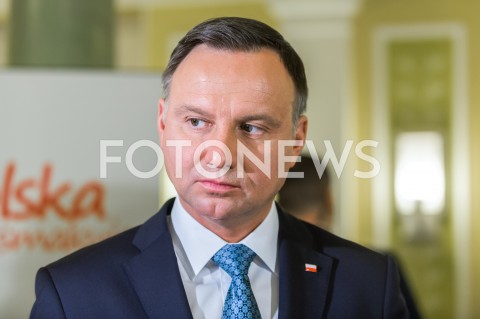  20.02.2019 WARSZAWA<br />
SPOTKANIE INAUGURUJACE POROZUMIENIE ROLNICZE<br />
DEGUSTACJA POTRAW<br />
N/Z PREZYDENT RP ANDRZEJ DUDA<br />
 