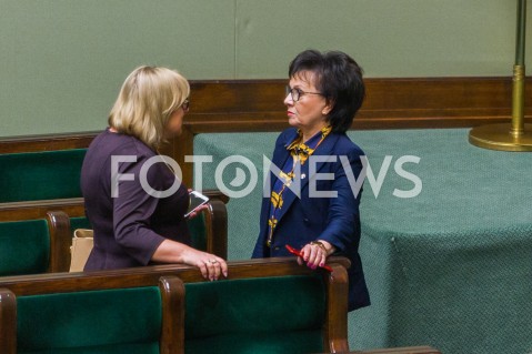  20.02.2018 WARSZAWA<br />POSIEDZENIE SEJMU RP <br />N/Z ELZBIETA WITEK BEATA KEMPA<br /> 