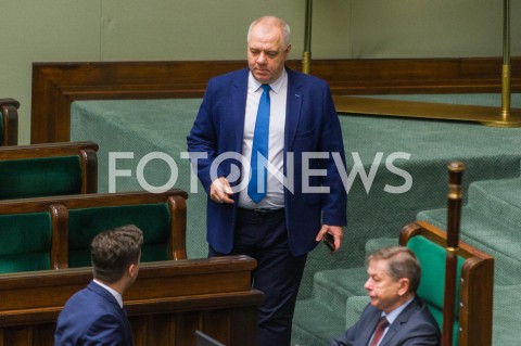  20.02.2018 WARSZAWA<br />POSIEDZENIE SEJMU RP <br />N/Z JACEK SASIN<br /> 