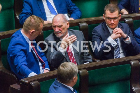  20.02.2018 WARSZAWA<br />POSIEDZENIE SEJMU RP <br />N/Z ANTONI MACIEREWICZ<br /> 